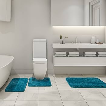 DOES-U Slim cover Sサイズ 3パック Amazon.com: MIULEE 3 Pieces Bathroom Rugs and mats Sets
